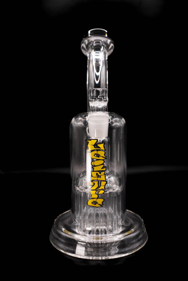 leisure glass clear 16arm bubbler